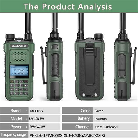 BAOFENG UV-10 Dual Band Uhf Vhf Ham Radio - Baofeng