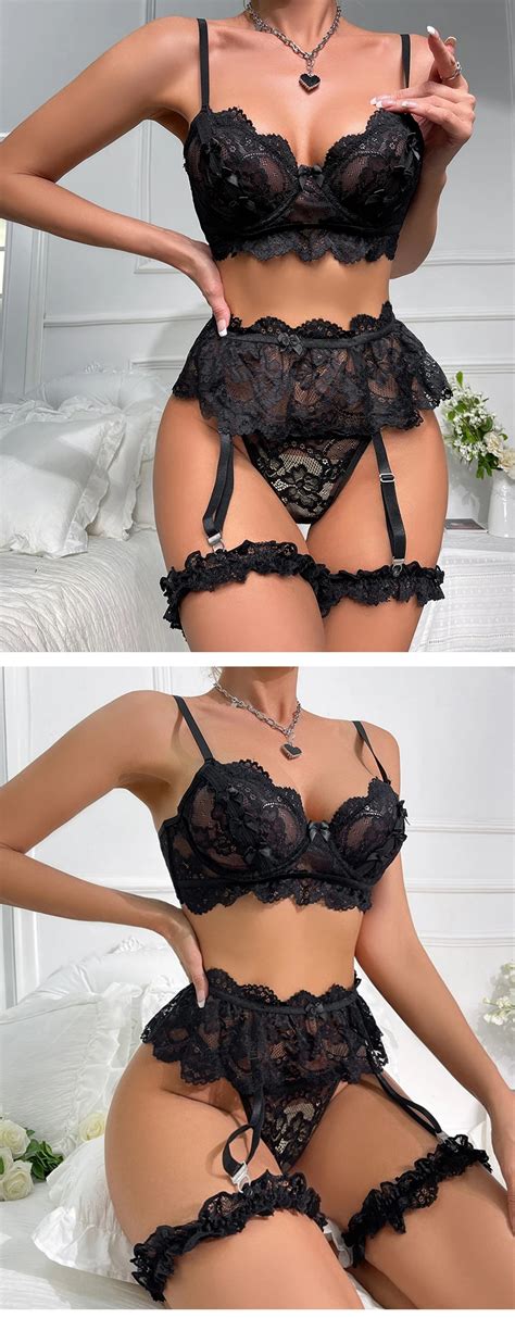 Hot Selling Women Female Super Sexy Sex Lace Embroidery Bralette Bra