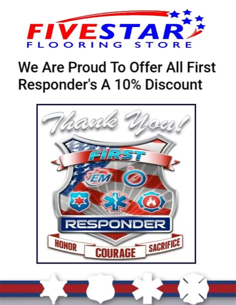 Military And First Responder Discounts 1 Postermywall