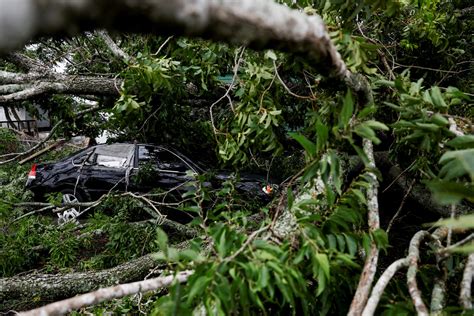 Hurricane Beryl Photos Videos Show Impact In Texas Following Landfall