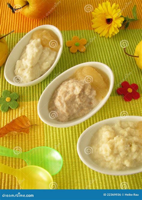 Millet Porridge Creamed Rice And Spelt Mash Stock Photo Image Of