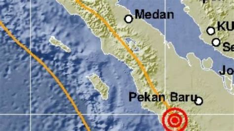 Bmkg Gempa Di Bukittinggi Akibat Aktivitas Sesar Sumatera