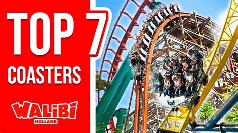 Roller Coasters Ranked At Walibi Holland 2023 Youtube