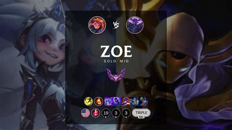 Zoe Mid Vs Kassadin Na Master Patch Youtube