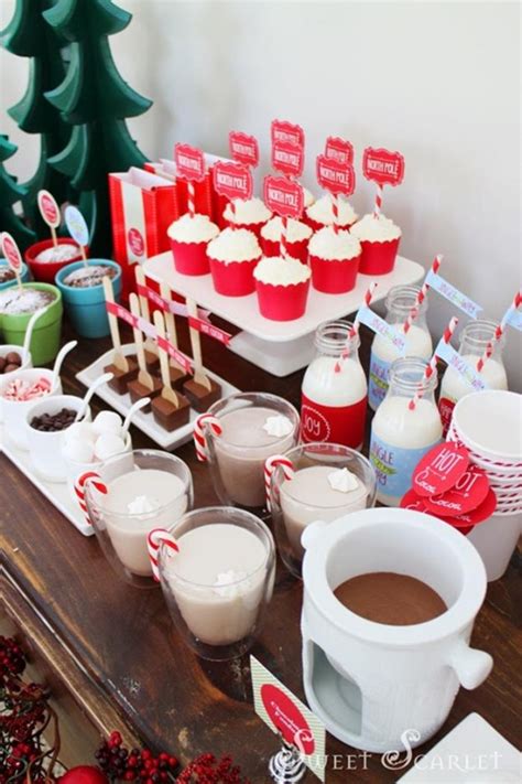 Kara S Party Ideas Jingle All The Way Christmas Hot Cocoa Bar Kara