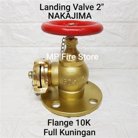 Jual Fire Landing Hydrant Valve Zeki In Nakajima Flange K Pemadam