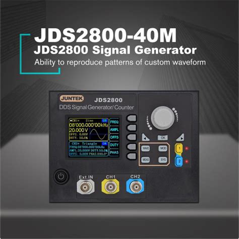 Jds Mhz Digital Control Dual Channel Dds Function Medidor De