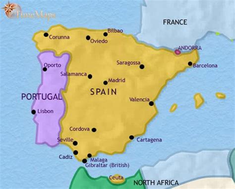 Map Of Spain Gifs