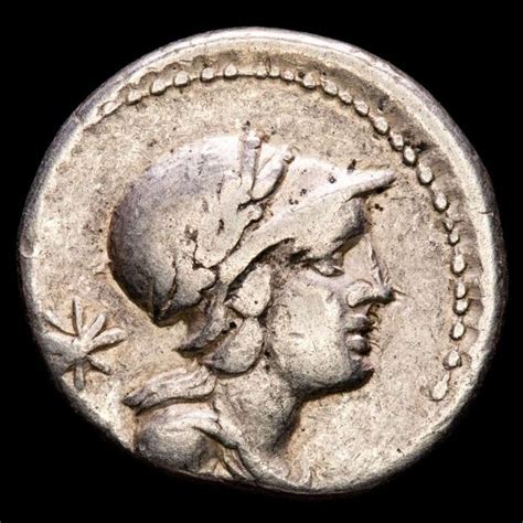 Roman Republic M Volteius M F 75 BC AR Denarius Rome Catawiki