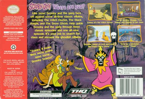 Scooby-Doo!: Classic Creep Capers cover or packaging material - MobyGames