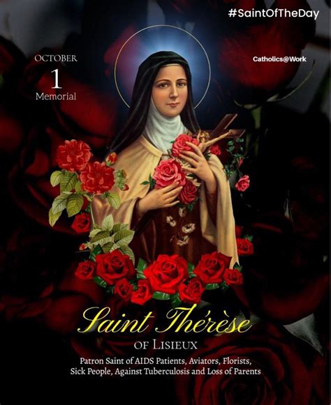 Happy Feast Day St Therese Of Lisieux SaintOfTheDay May Your Simple