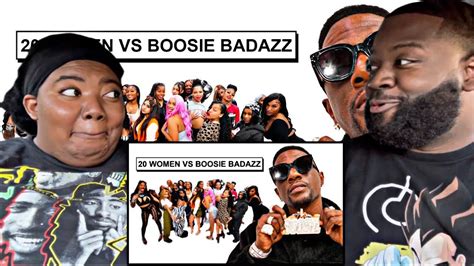 20 WOMEN VS 1 RAPPER BOOSIE BADAZZ REACTION YouTube