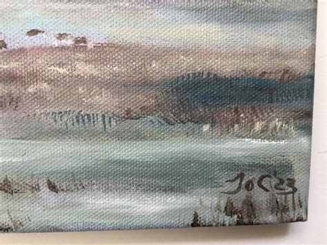 Original Landscape Oil Painting On Box Canvas X Inches Etsy