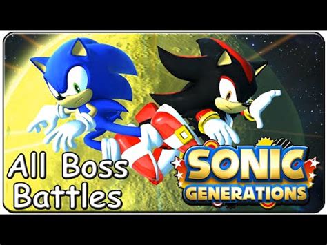 SONIC GENERATIONS ALL BOSSES S RANK