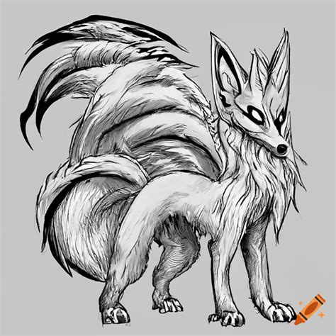 Details More Than Nine Tailed Fox Drawing Super Hot