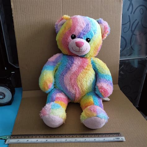 Original Build A Bear Rainbow Babrare Hobbies And Toys Toys