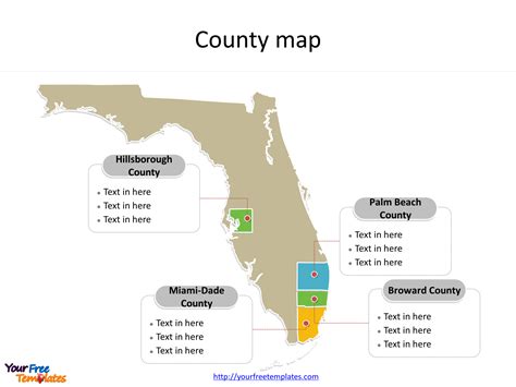 Florida Map Powerpoint Templates Free Powerpoint Template Images