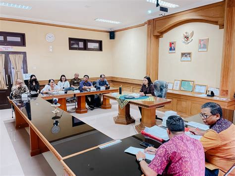 Rapat Pembahasan Hasil Pembinaan Dan Pemberdayaan Bum Desa Dpmd Badung