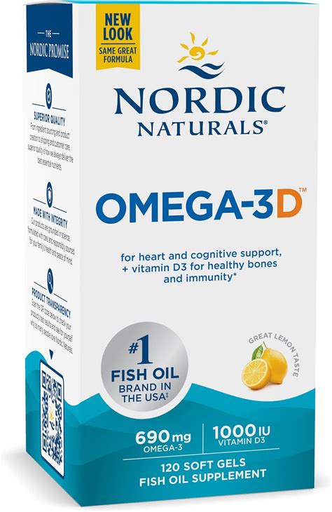 Amazon Nordic Naturals Ultimate Omega Xtra Lemon Flavor Soft