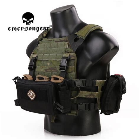 Emersongear Tactical D Cr Micro Chest Rig Mini Spiritus Vest Airsoft W