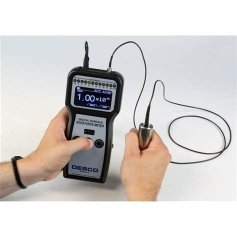 Desco 19295 Handheld Electrode For Surface Resistance Meters Smt