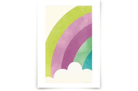 Bright Rainbow Children's Art Prints by Lori Wemple | Minted