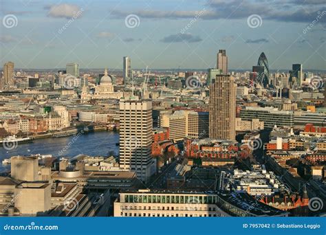 London View from London Eye Stock Photo - Image of architecture, urban ...