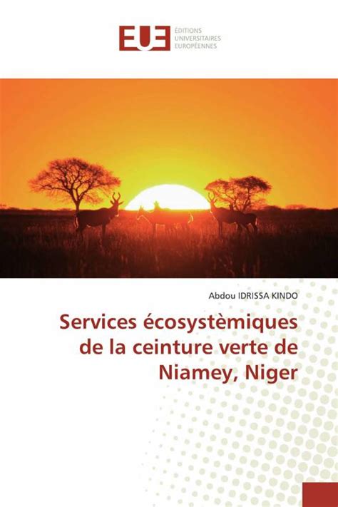 Services écosystèmiques de la ceinture verte de Niamey Niger ABDOU