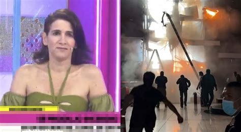Gigi Mitre quedó en shock tras el incendio en estudio de La Voz en Latina Ay Dios mío amor