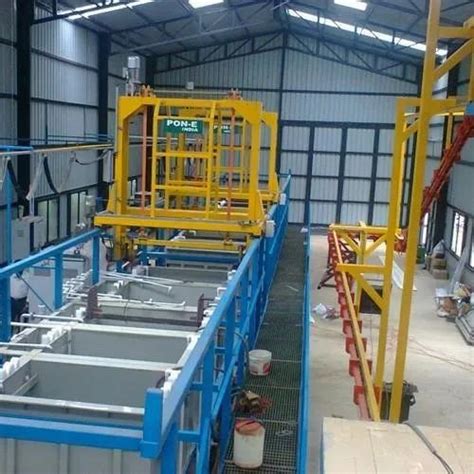 Steel Electrostatic Ced Powder Coating Plant Automation Grade Semi