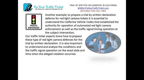 6 Steps For Trial By Written Declaration In Californiawmv Youtube