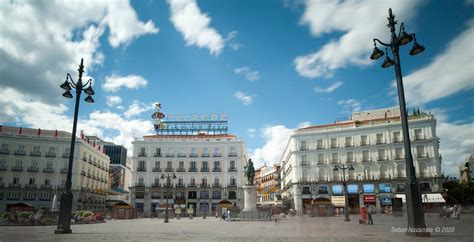 Instantes fotos de Sebastián Navarrete Puerta del Sol Madrid junio 2020