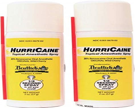 HurriCaine Topical Anesthetic Spray 2oz – 3Z Dental