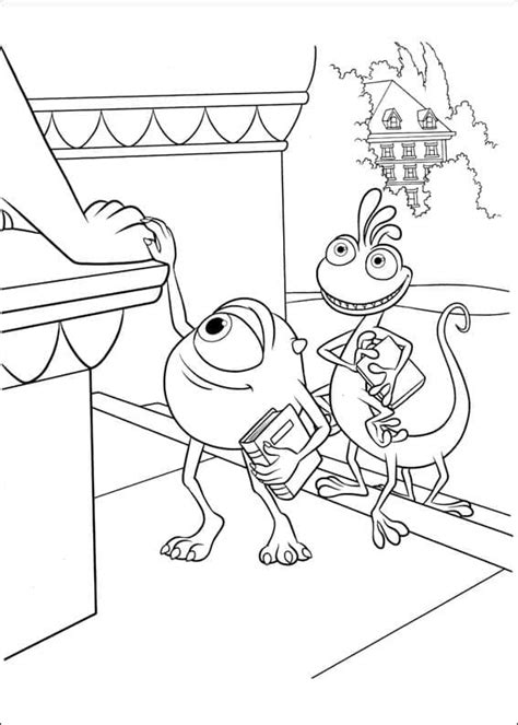 Coloriage Monstres Academy 1 télécharger et imprimer gratuit sur