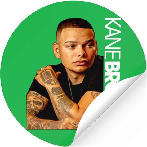 Kane Brown Signature Stickers