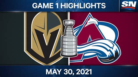 NHL Game Highlights Golden Knights Vs Avalanche Game 1 May 30