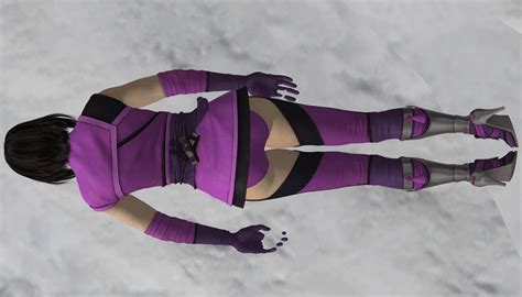 [request] Mileena Face Down 06 Pose 8 By Opticpause On Deviantart