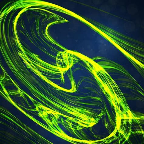 Premium Vector Abstract Green Wave Background