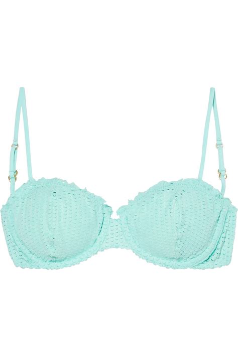 Buy VIX PAULA HERMANNY Nissi Lasercut Bikini Top Mint At 70 Off