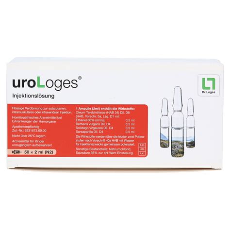 Urologes Injektionsl Sung Ampullen X Milliliter N Medpex