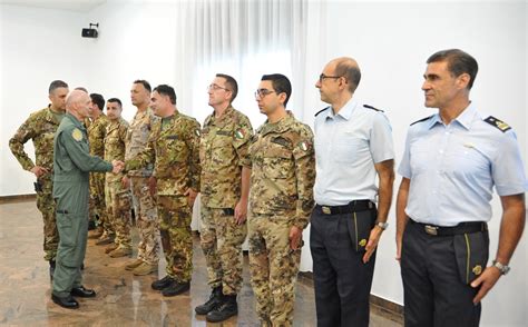 IL CAPO DI STATO MAGGIORE DELL AERONAUTICA MILITARE IN VISITA AL 16