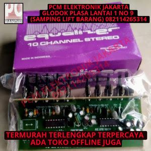 Jual Kit Equalizer Eq Channel Channel Stereo Ranic Jakarta Barat