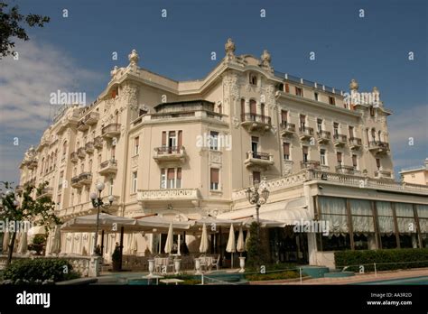 The Grand Hotel Rimini Northern Italy Europe Stock Photo - Alamy