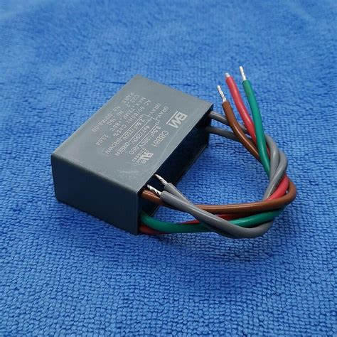 New CBB61 3 5uF 4uF 2 5uF 300V 250V AC 5 Wire BM Capacitor For Ceiling