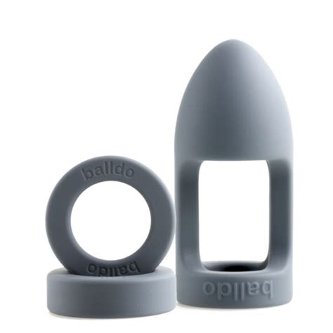 Balldo The Worlds First Ball Dildo Steel Grey Swonline