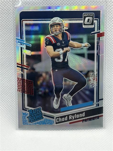 Chad Ryland 2023 Donruss Optic SILVER PRIZM Holo 273 Rated Rookie