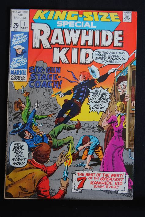 Rawhide Kid King Size Special 1 Trimpe Cover Comic Books Bronze