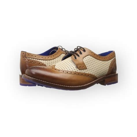 Ted Baker London Shoes Ted Baker Two Tone Oxford Wingtip Brogue