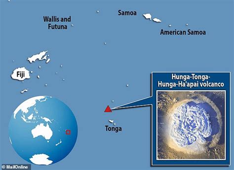 Tonga Underwater Volcanic Eruption Was Equal The Largest Natural