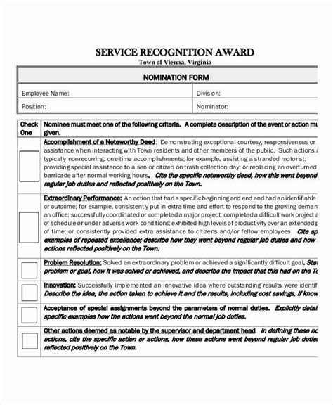 Employee Recognition Program Template